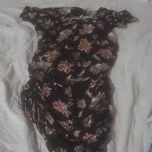 Maternity skrunchy dress